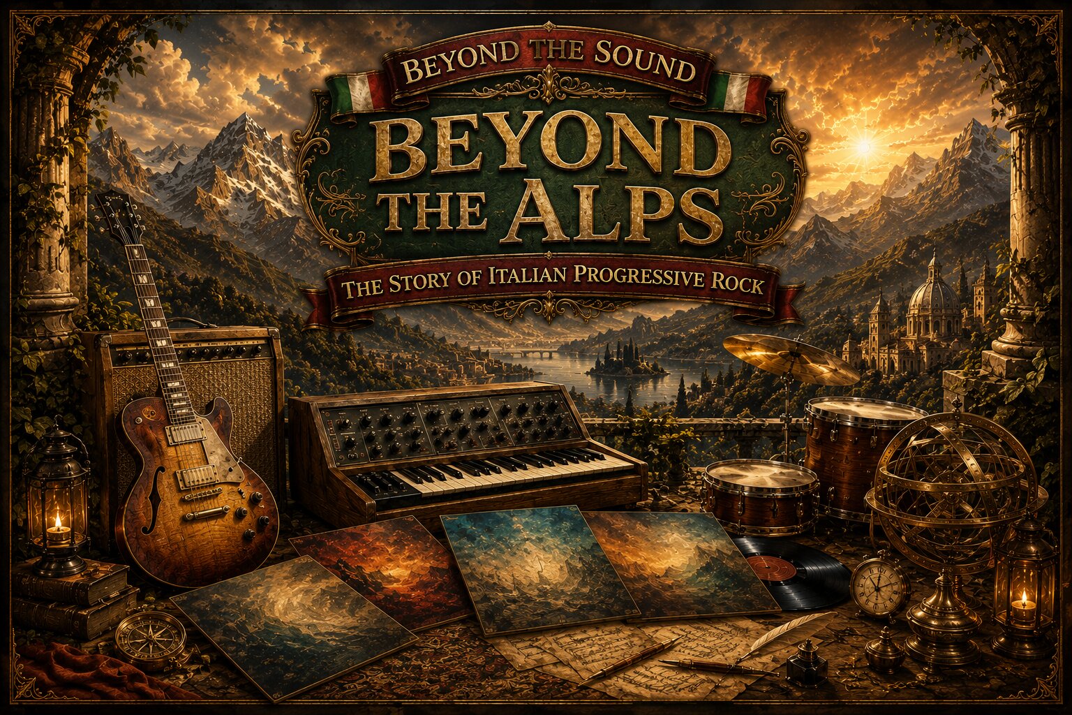 Beyond the Alps — Italian progressive rock (RPI), book by Marcus Stone