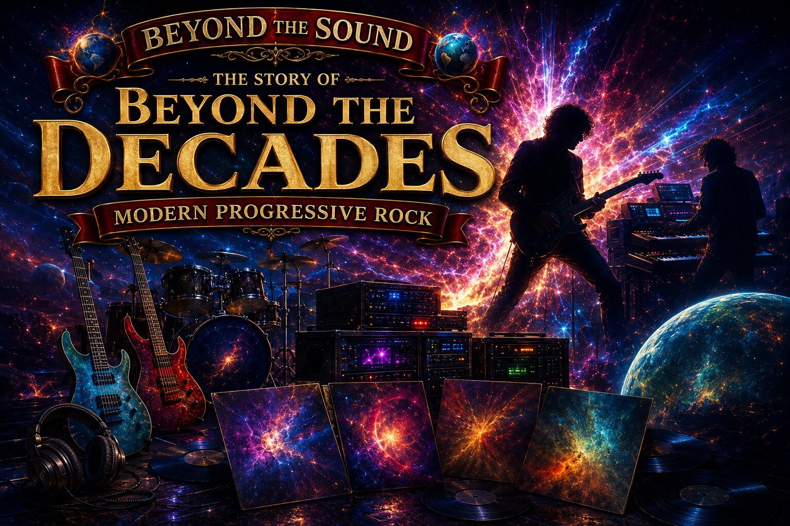 Beyond the Decades — modern progressive rock, book by Marcus Stone