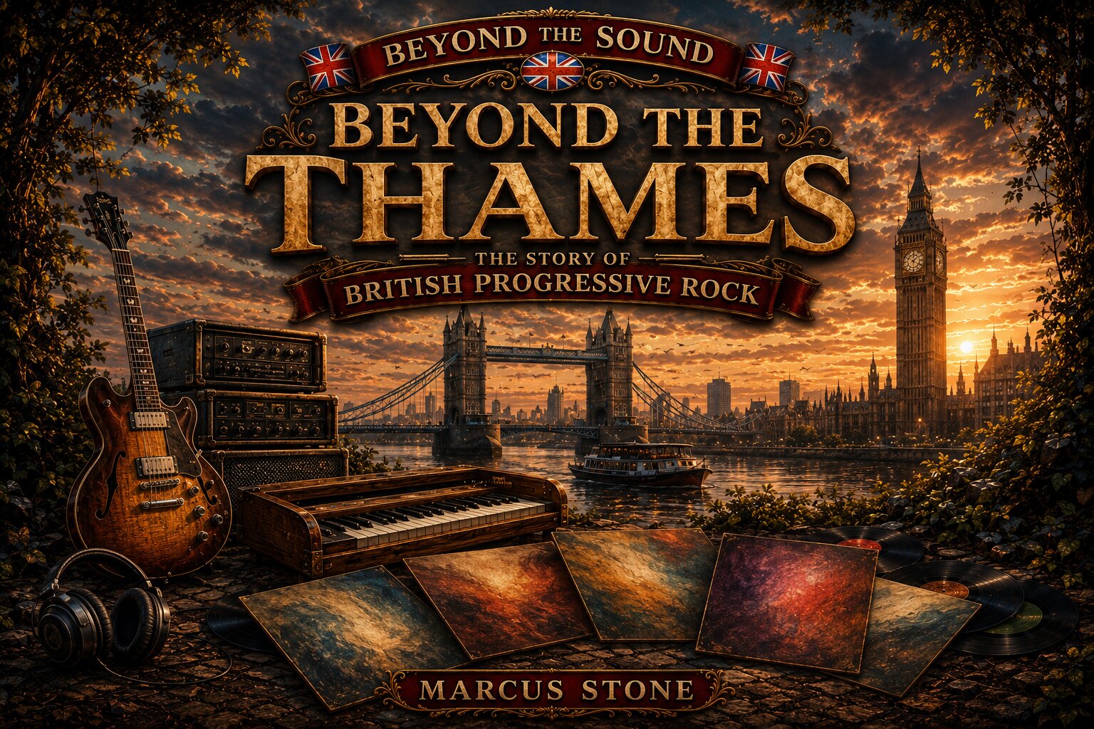 Beyond the Thames — British progressive rock, book by Marcus Stone